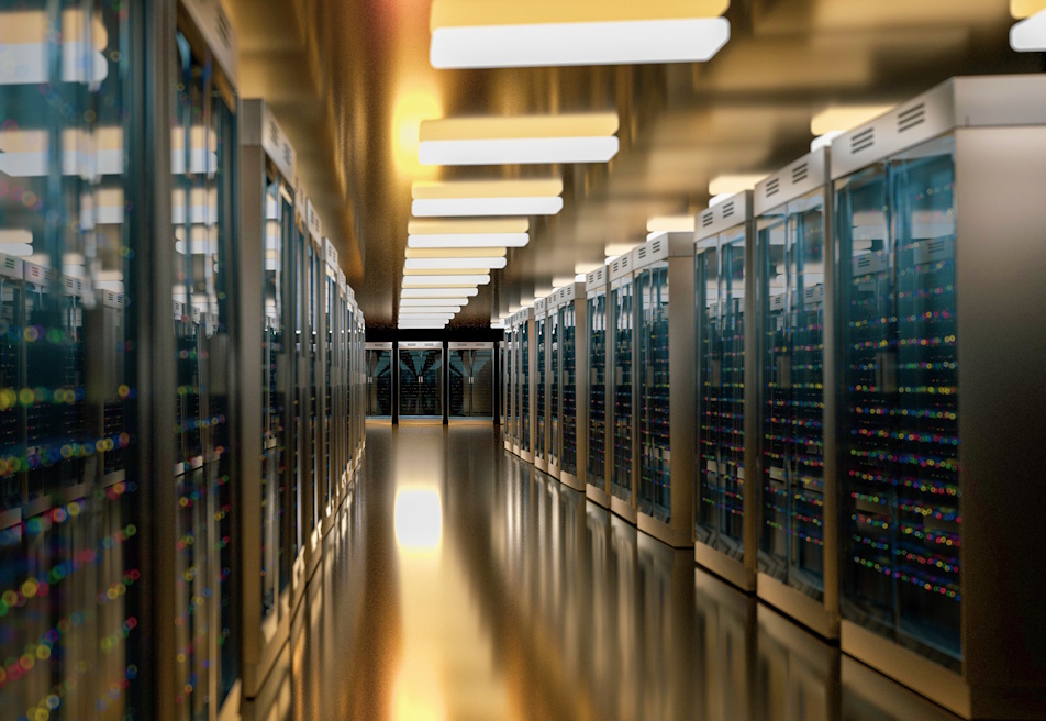 servers in data center